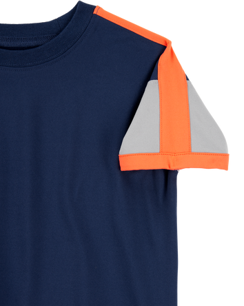 Toddler Active Raglan Tee - Navy, 