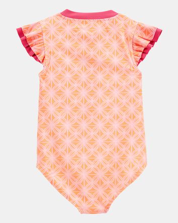 Toddler Disney&copy; Moana 1-Piece Swimsuit - Orange, 
