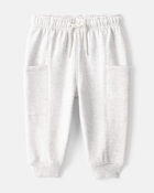 Baby Boy DayDream Fleece Juice Box Crew Long-Sleeve Tee & Pant Set - Green, image 3 of 7 slides