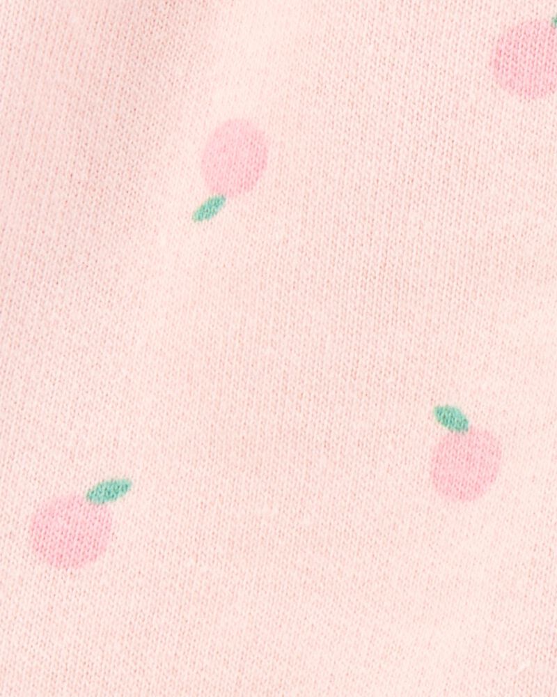 Toddler Girl Pull-On French Terry Shorts - Pink, image 5 of 6 slides