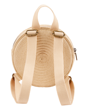 Girls Carter's Daisy Straw Mini Backpack, 
