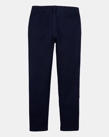 Kid Slim Tapered Chino Pants - Navy, 