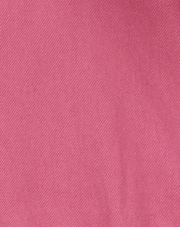 Toddler Twill Button-Down Romper - Pink, 