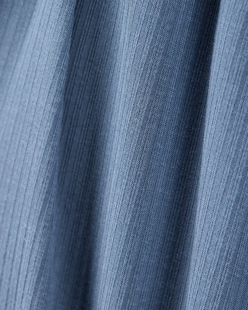 Baby Boy Solid 2-Way Zip PurelySoft Convertible Foot Sleep & Play Pajamas - Navy, image 5 of 7 slides