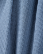 Baby Boy Solid 2-Way Zip PurelySoft Convertible Foot Sleep & Play Pajamas - Navy, image 5 of 7 slides