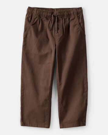 Toddler Boy 2-Piece Plaid Shirt and Pants Set, 