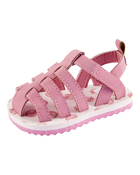 Baby Girl Fisherman Sandals - Pink, image 6 of 6 slides