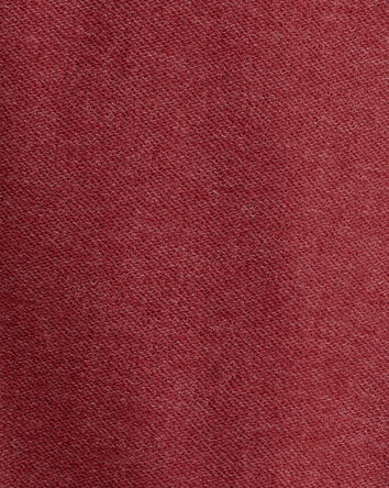 Boys French Terry Pullover Sweatshirt - Burgundy, 