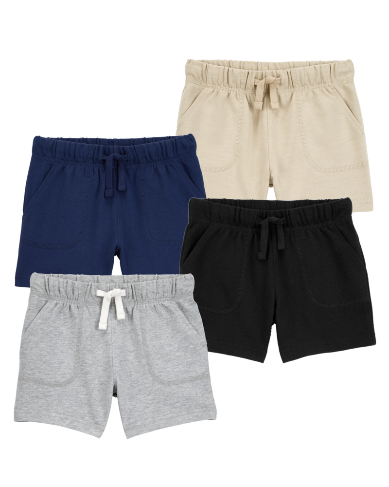 Baby 4-Pack Pull-On French Terry Shorts
, image 1 of 13 slides