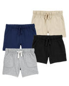 Baby 4-Pack Pull-On French Terry Shorts
, image 1 of 13 slides
