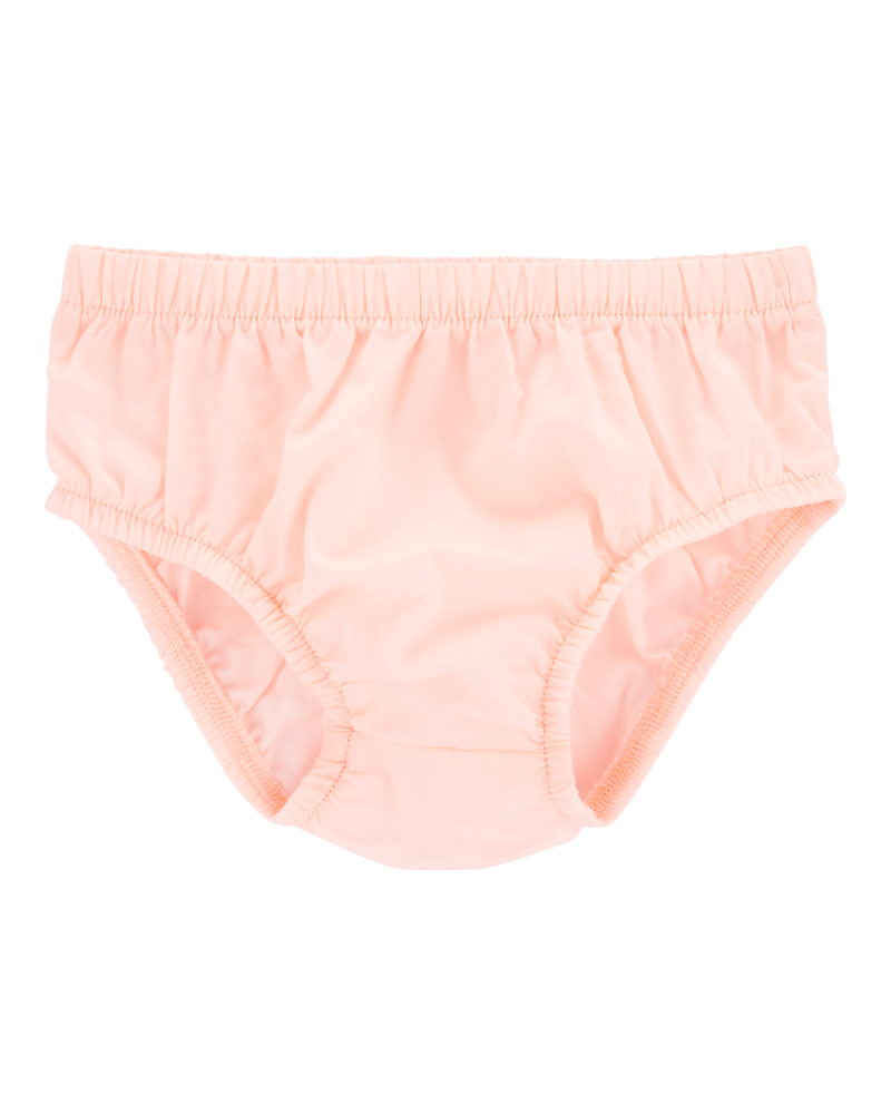 Baby Girl Eyelet Babydoll Dress - Pink, image 3 of 5 slides