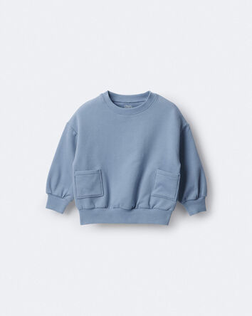 Toddler Otter Sweatshirt&trade; with Pockets - Blue, 