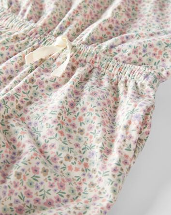 Baby Organic Cotton Floral-Print Jumpsuit, 
