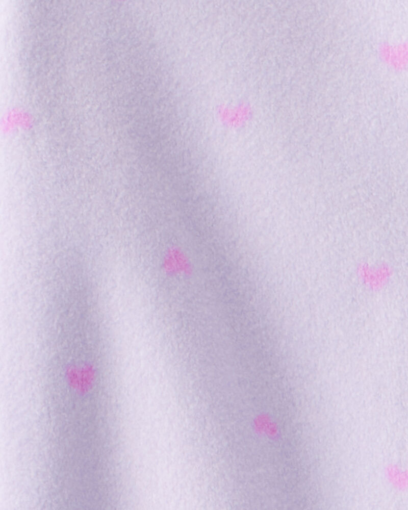 Toddler Girl Koala Loose Fit 1-Piece Pajamas - Purple, image 2 of 4 slides