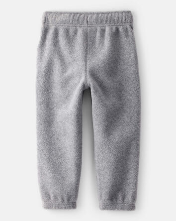 Toddler Boy Fleece Joggers - Grey, 