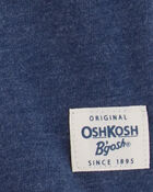 Baby Pocket Henley Tee - Navy, image 2 of 3 slides