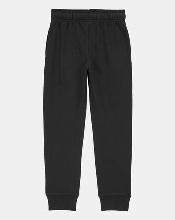 Boys Pull-On Drawstring Joggers - Black, 