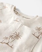 Baby 2-Piece Palm Tree Print Set Made with Organic Cotton, image 3 of 5 slides