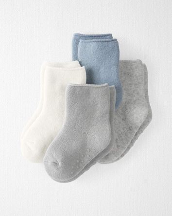 Baby 4-Pack No Slip Socks, 