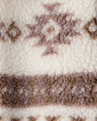 Baby Recycled Southwestern Sherpa Jacket, image 3 of 4 slides
