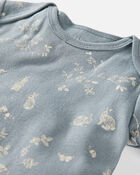 Baby 3-Pack Organic Cotton Rib Bodysuits, image 2 of 6 slides