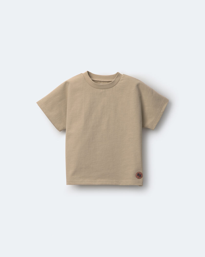 Toddler Premium Dolman Tee - Tan, image 2 of 5 slides