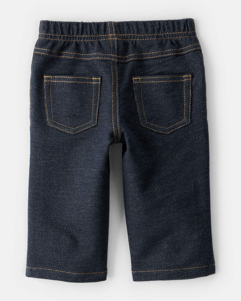 Baby Girl 3-Piece Fleece Vest Outfit Set - Pink, image 3 of 7 slides