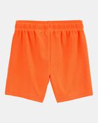 Toddler Boy Active Mesh Shorts - Orange, image 4 of 6 slides