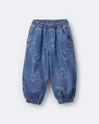 Toddler Squish Jump Rope Jogger in Denim - Blue, image 2 of 7 slides
