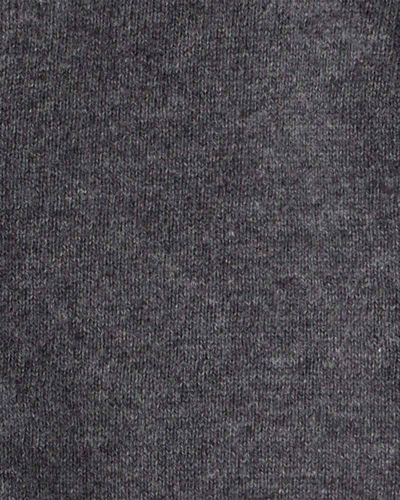 Baby Boy 2-Piece Cotton Long-Sleeve Cardigan & Pant Set - Grey, image 2 of 3 slides