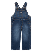 Toddler Stretch Denim Overalls, image 1 of 5 slides