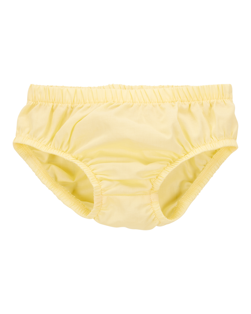 Baby Seersucker Tank Dress - Yellow, image 3 of 6 slides