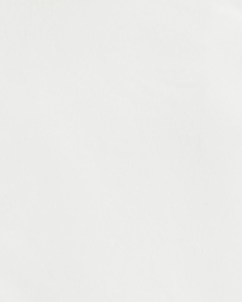 Toddler Boy Uniform Button-Front Shirt - White, image 2 of 3 slides