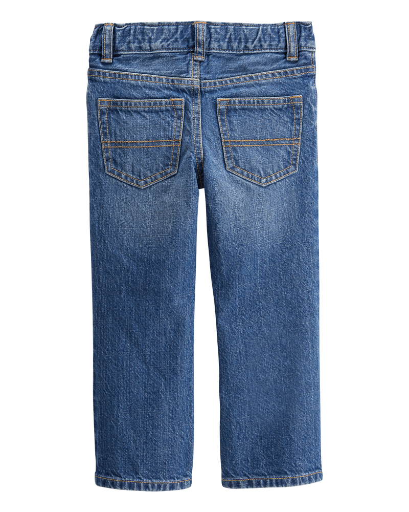 Baby Boy Medium Blue Wash Bootcut Jeans, image 2 of 4 slides