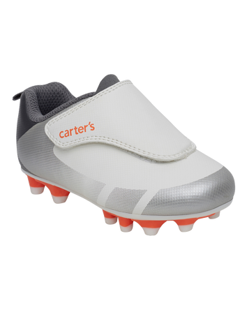 Toddler Girl Soccer Cleats - Grey, 