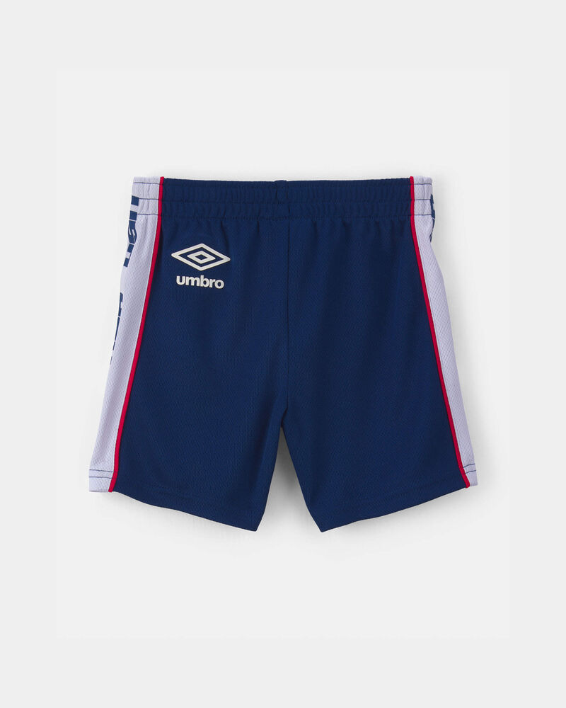 Toddler Umbro USA Mesh Soccer Shorts - Navy Blue/White, image 2 of 5 slides