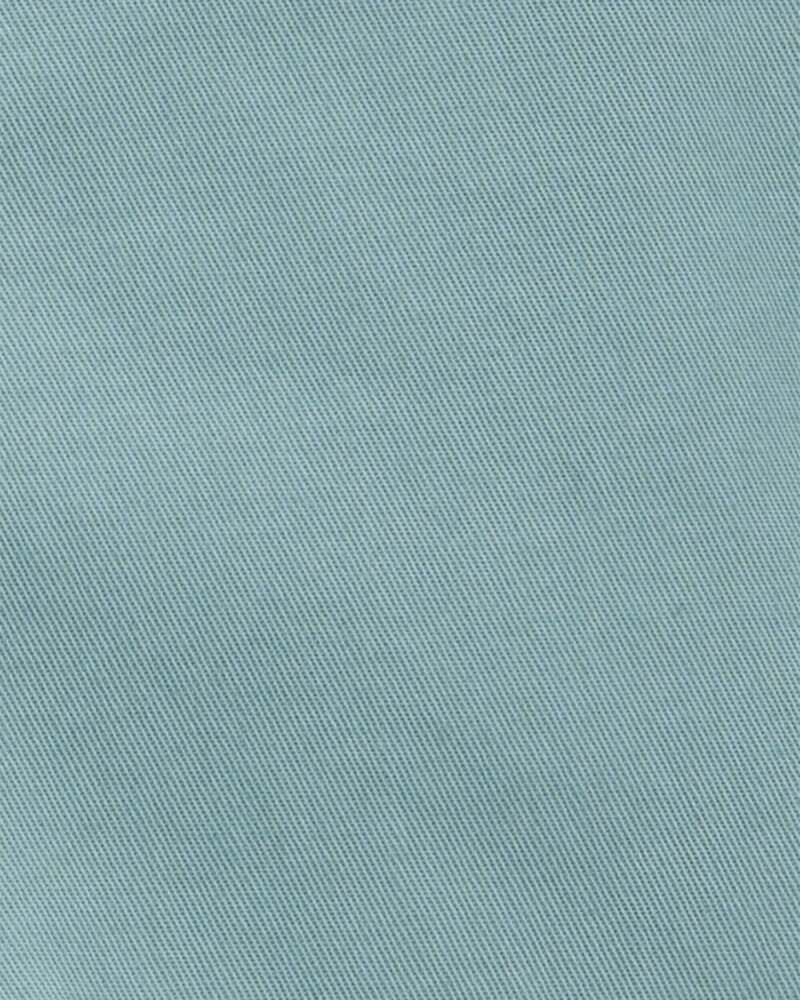 Baby Flat-Front Shorts - Teal, image 3 of 4 slides