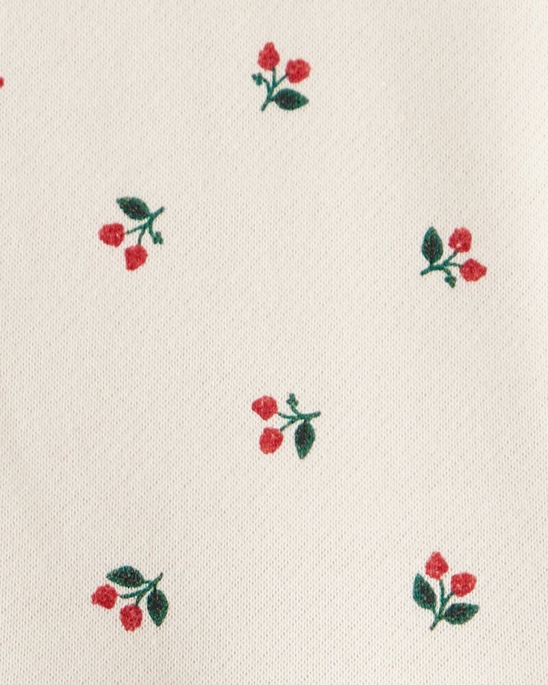 Baby Girl DayDream Fleece Holly Knit Dress - Ivory, image 3 of 4 slides