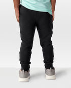 Toddler 2-Pack Pull-On Drawstring Joggers - Grey/Black, image 8 of 13 slides