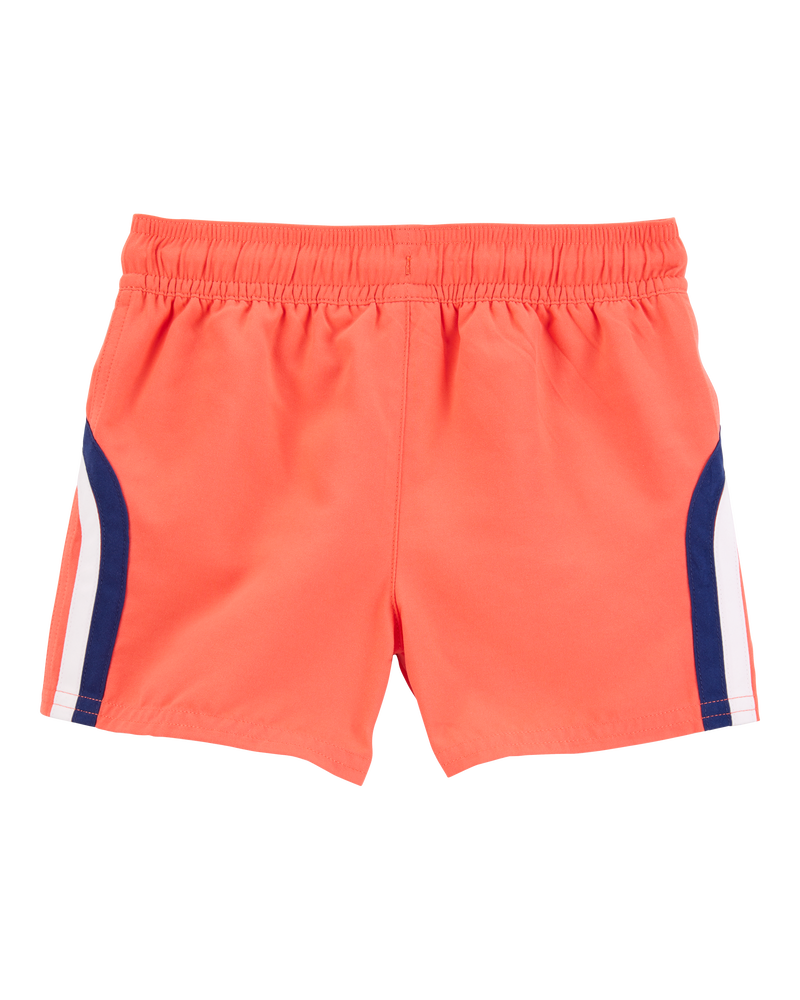 Toddler Boy Striped Swim Trunks, image 2 of 5 slides