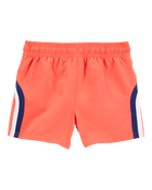 Toddler Boy Striped Swim Trunks, image 2 of 5 slides