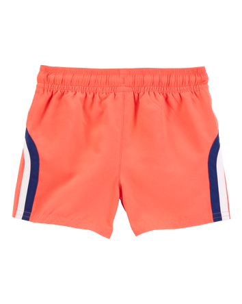 Toddler Boy Striped Swim Trunks, 