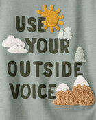 Baby Boy Outdoor Voice Short-Sleeve Graphic Tee - Green, image 3 of 4 slides