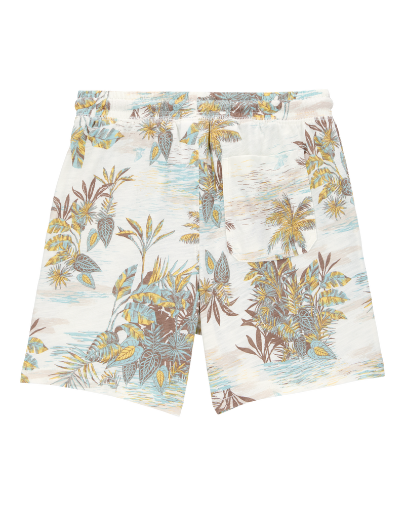 Kid 2-Piece Palm Tree Button-Down Shirt & Shorts Set, image 5 of 7 slides