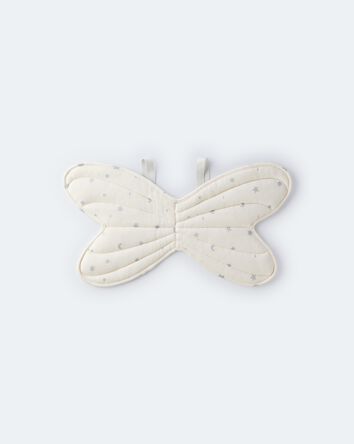 Toddler Girl Celestial Dress Up Wings - Cream/Silver, 