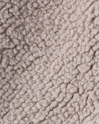 Baby Boy 3-Piece Bear Print Sleeveless Jacket, Bodysuit & Pant Set - Tan/Ivory, image 4 of 5 slides