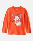 Toddler Boy Boo Yeah Long-Sleeve Graphic Tee - Orange, image 1 of 3 slides