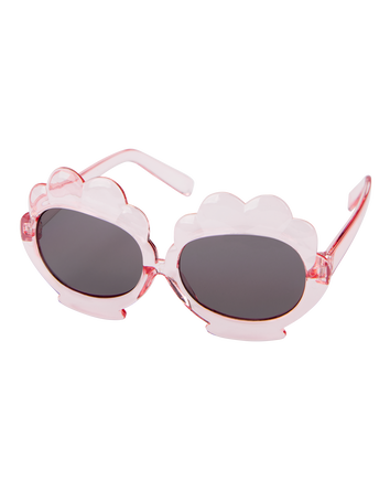 Kid Frosted Shell Sunglasses, 