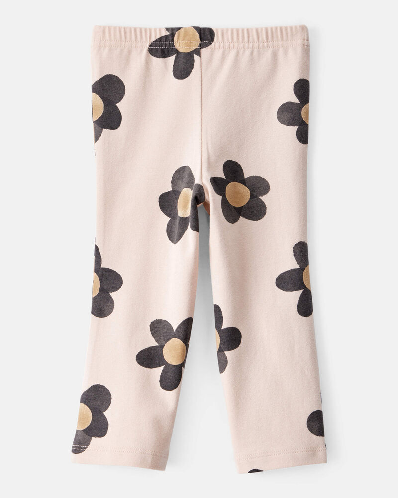 Baby Girl 2-Piece French Terry Hoodie & Pull-On Pants Set - Multi, image 5 of 6 slides