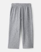Toddler Boy Fleece Pants - Grey, image 2 of 4 slides